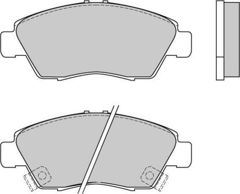 J&S Automotive VBP3322 - Set placute frana,frana disc aaoparts.ro