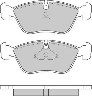 GMC 2127304 - Set placute frana,frana disc aaoparts.ro