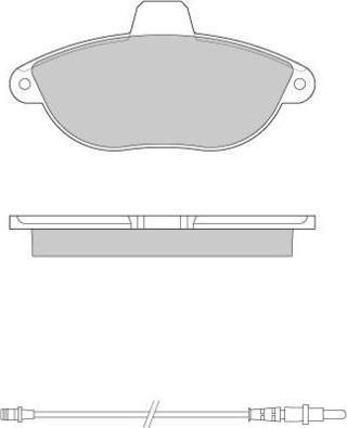 E.T.F. 12-0678 - Set placute frana,frana disc aaoparts.ro