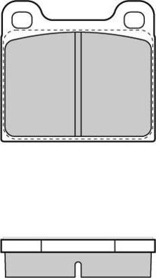 E.T.F. 12-0096 - Set placute frana,frana disc aaoparts.ro