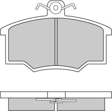 E.T.F. 12-0143 - Set placute frana,frana disc aaoparts.ro