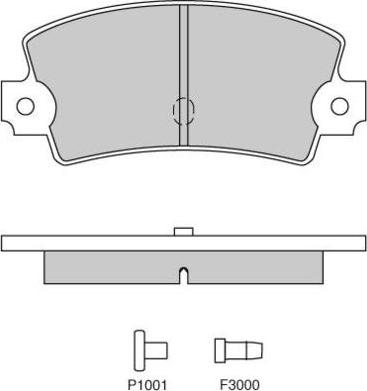 E.T.F. 12-0114 - Set placute frana,frana disc aaoparts.ro