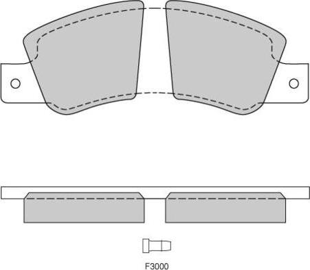 E.T.F. 12-0181 - Set placute frana,frana disc aaoparts.ro