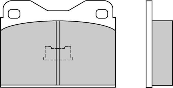 E.T.F. 12-0136 - Set placute frana,frana disc aaoparts.ro