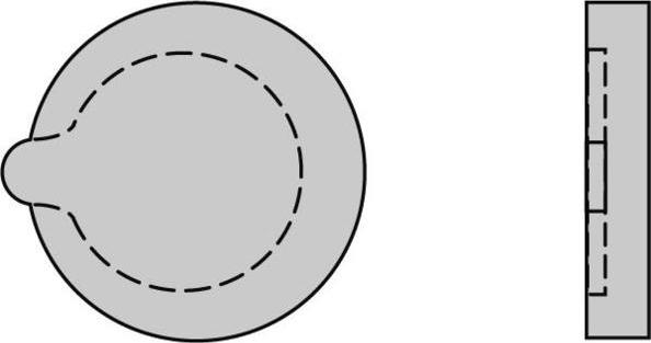 E.T.F. 12-0121 - Set placute de frana,frana de parcare cu disc aaoparts.ro