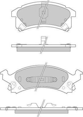 E.T.F. 12-0893 - Set placute frana,frana disc aaoparts.ro