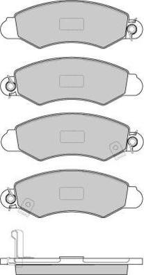 E.T.F. 12-0846 - Set placute frana,frana disc aaoparts.ro