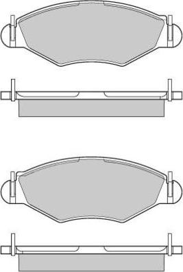 E.T.F. 12-0847 - Set placute frana,frana disc aaoparts.ro