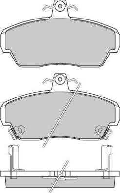 TRUPART DP6613RS - Set placute frana,frana disc aaoparts.ro