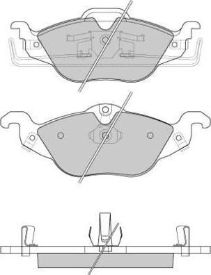 E.T.F. 12-0810 - Set placute frana,frana disc aaoparts.ro