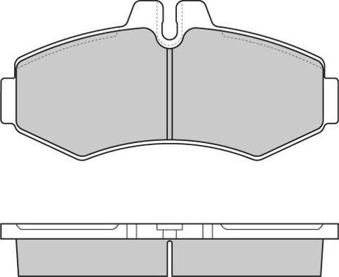 Mercedes-Benz 0034200120 - Set placute frana,frana disc aaoparts.ro