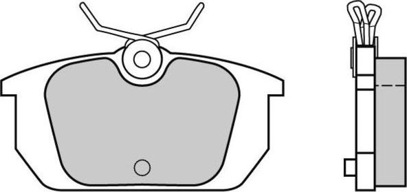 E.T.F. 12-0313 - Set placute frana,frana disc aaoparts.ro