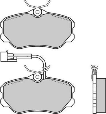 E.T.F. 12-0385 - Set placute frana,frana disc aaoparts.ro