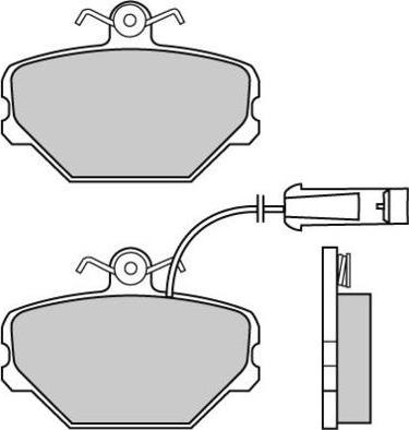 E.T.F. 12-0375 - Set placute frana,frana disc aaoparts.ro