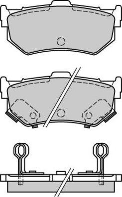 E.T.F. 12-0291 - Set placute frana,frana disc aaoparts.ro