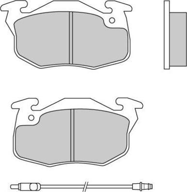 E.T.F. 12-0269 - Set placute frana,frana disc aaoparts.ro