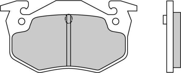 E.T.F. 12-0217 - Set placute frana,frana disc aaoparts.ro