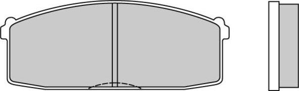 E.T.F. 12-0237 - Set placute frana,frana disc aaoparts.ro