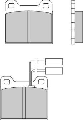 E.T.F. 12-0224 - Set placute frana,frana disc aaoparts.ro