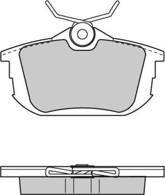 E.T.F. 12-0742 - Set placute frana,frana disc aaoparts.ro