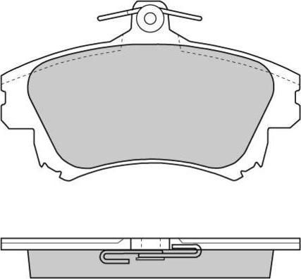 E.T.F. 12-0703 - Set placute frana,frana disc aaoparts.ro