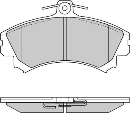 E.T.F. 12-0702 - Set placute frana,frana disc aaoparts.ro