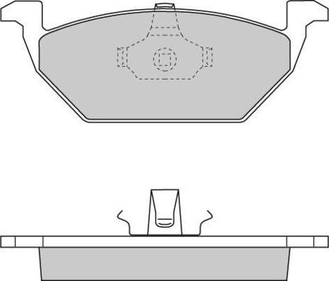 E.T.F. 12-0712 - Set placute frana,frana disc aaoparts.ro