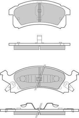 Optimal 10002 - Set placute frana,frana disc aaoparts.ro