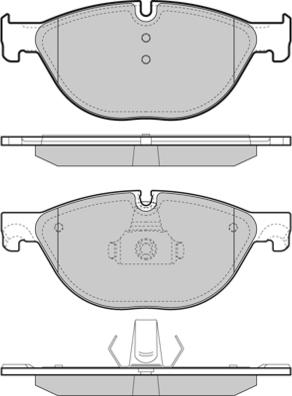 BMW 2 449 268 - Set placute frana,frana disc aaoparts.ro