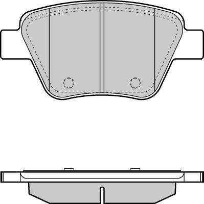 E.T.F. 12-1429 - Set placute frana,frana disc aaoparts.ro