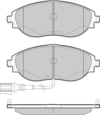 Brake Engineering PA1896 - Set placute frana,frana disc aaoparts.ro