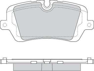 Land Rover LR147981 - Set placute frana,frana disc aaoparts.ro