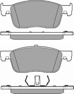 E.T.F. 12-1699 - Set placute frana,frana disc aaoparts.ro