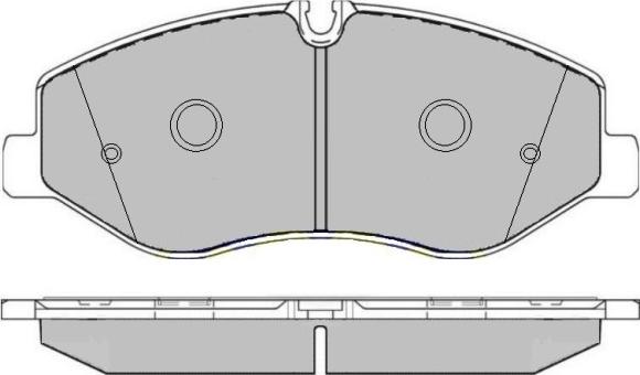 Mercedes-Benz A 906 421 21 00 - Set placute frana,frana disc aaoparts.ro