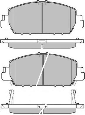 BRAKE FIT PD4250 - Set placute frana,frana disc aaoparts.ro