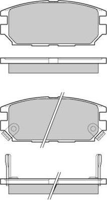 AISIN SS804-S - Set placute frana,frana disc aaoparts.ro