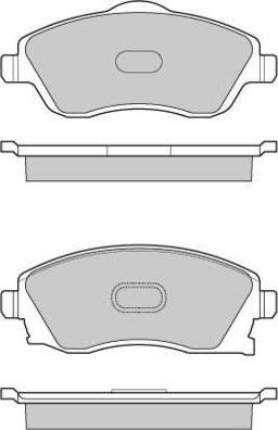 E.T.F. 12-1000 - Set placute frana,frana disc aaoparts.ro