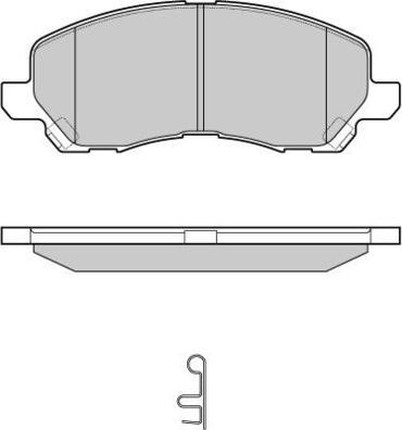 E.T.F. 12-1080 - Set placute frana,frana disc aaoparts.ro