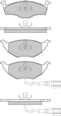 E.T.F. 12-1031 - Set placute frana,frana disc aaoparts.ro