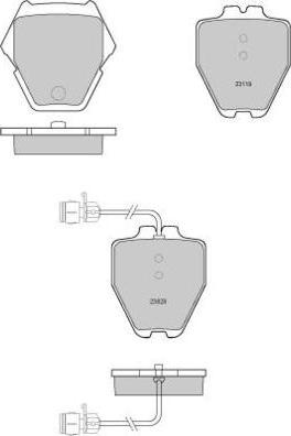 E.T.F. 12-1149 - Set placute frana,frana disc aaoparts.ro
