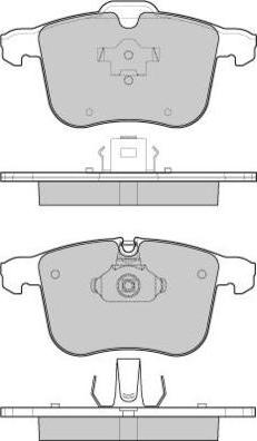 E.T.F. 12-1109 - Set placute frana,frana disc aaoparts.ro