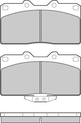 E.T.F. 12-1128 - Set placute frana,frana disc aaoparts.ro