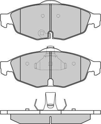 Protechnic PRP1238 - Set placute frana,frana disc aaoparts.ro