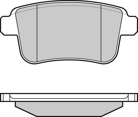 GMC 2469201 - Set placute frana,frana disc aaoparts.ro