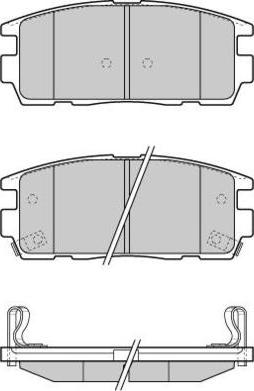 Mercury GDB1716 - Set placute frana,frana disc aaoparts.ro