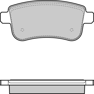 RENAULT 8660006311 - Set placute frana,frana disc aaoparts.ro