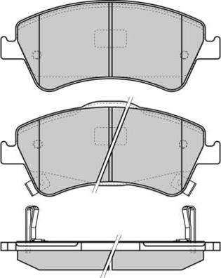 SAFETY T572600 - Set placute frana,frana disc aaoparts.ro