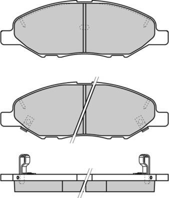 AISIN SS898-S - Set placute frana,frana disc aaoparts.ro