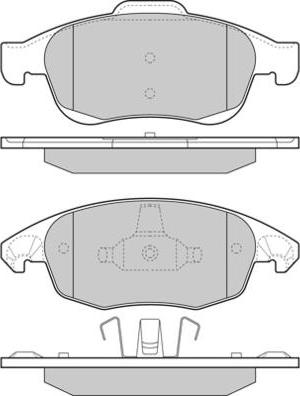 E.T.F. 12-1329 - Set placute frana,frana disc aaoparts.ro