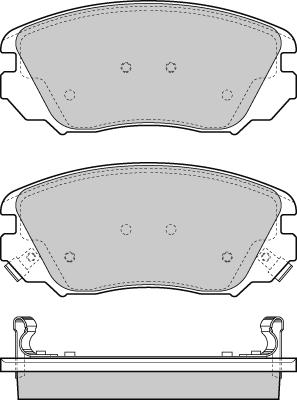 Holden 13 237 750 - Set placute frana,frana disc aaoparts.ro